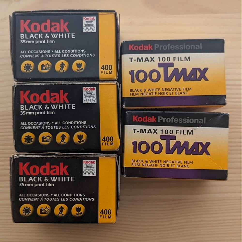 SOLD - Expired Black and White 35 mm film